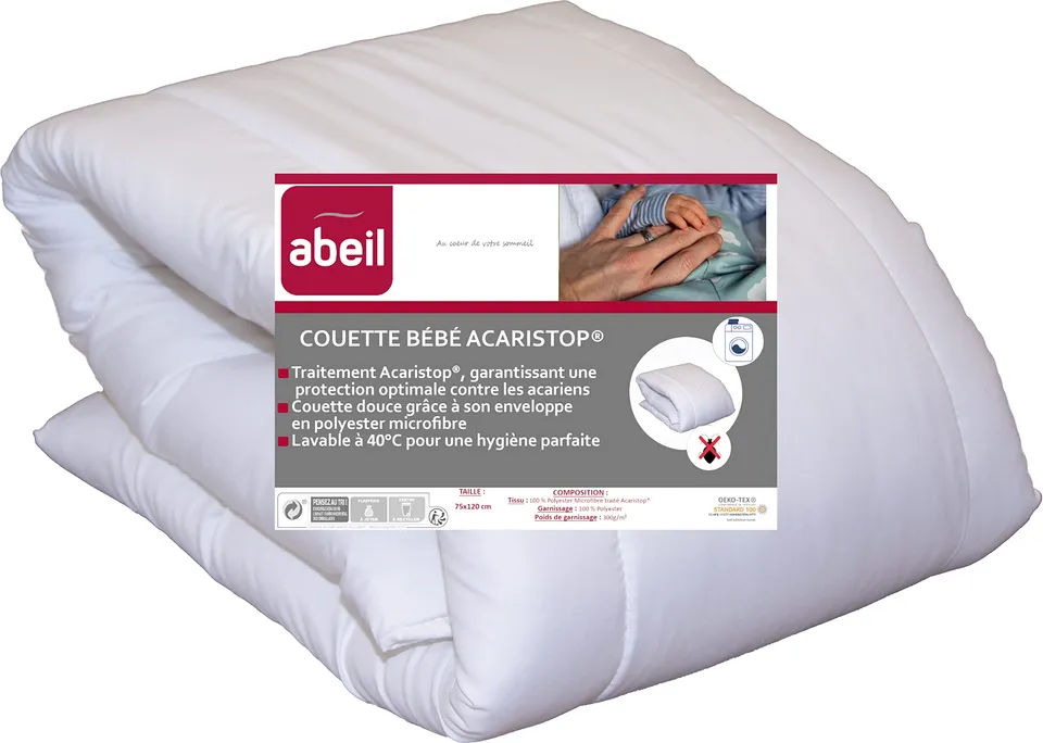 abeil-acaristop-couette-b-b-75x120-anti-acarien image 1