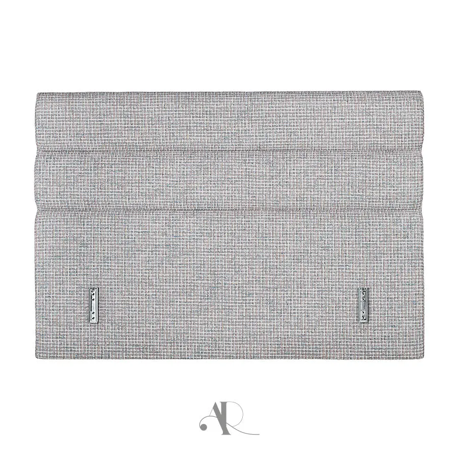 andr-renault-montr-al-t-te-de-lit-tissu-bandes-verticales image 1