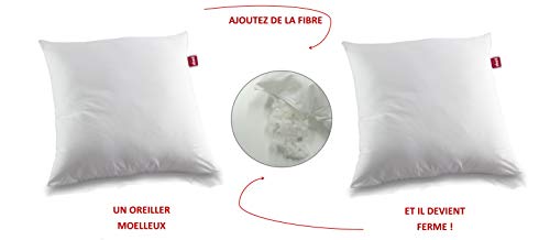 abeil-oreillers-moelleux-zip-r-glable-80x80-garnissage-1kg image 8