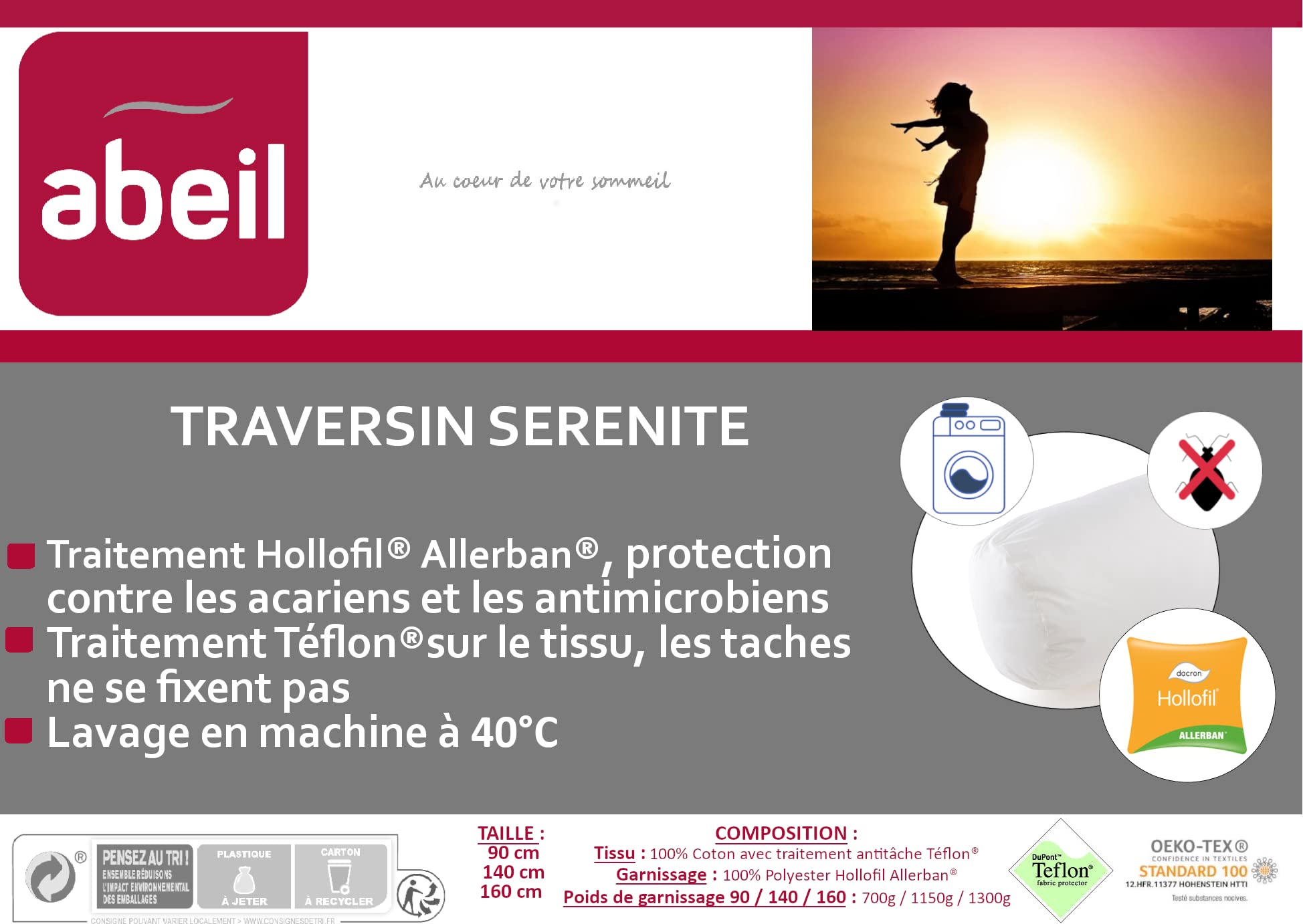 abeil-traversins-s-r-nit-140-cm-anti-acarien-coton image 2
