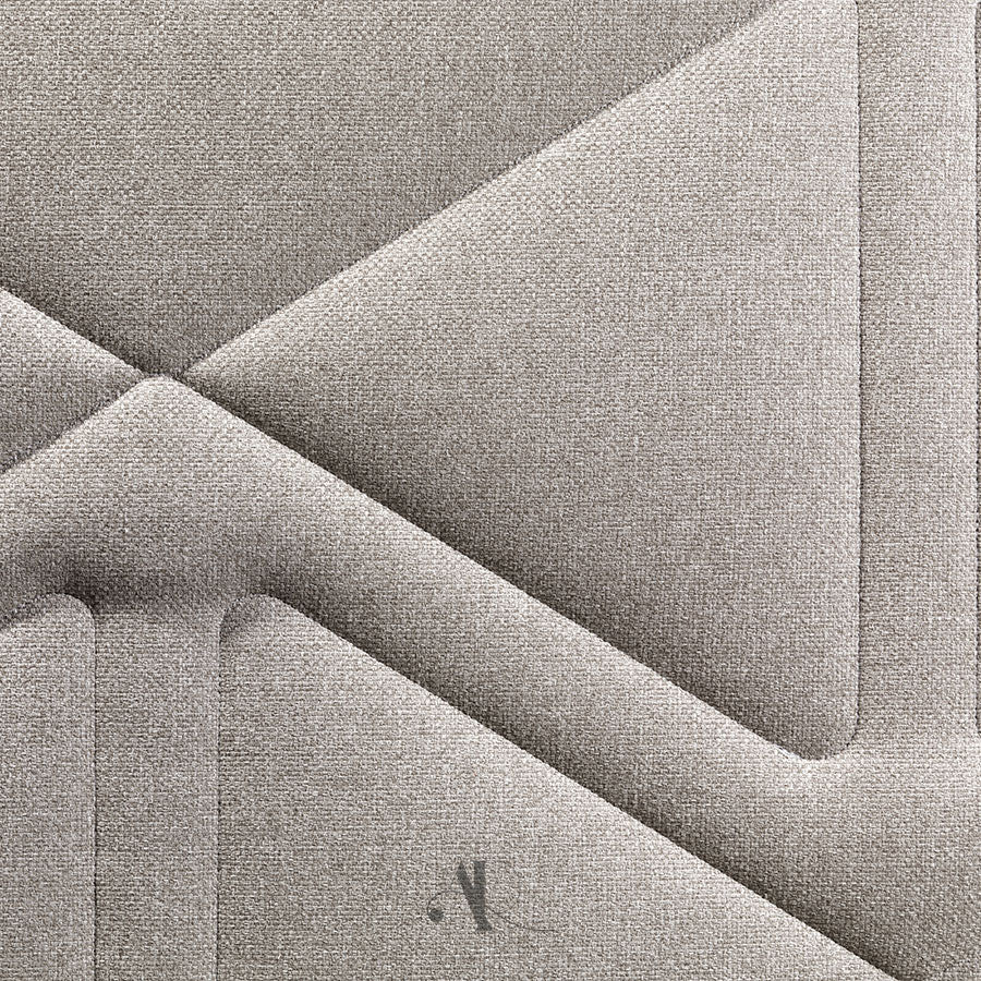 andr-renault-nairobi-t-te-de-lit-tissu-motif-triangles image 3