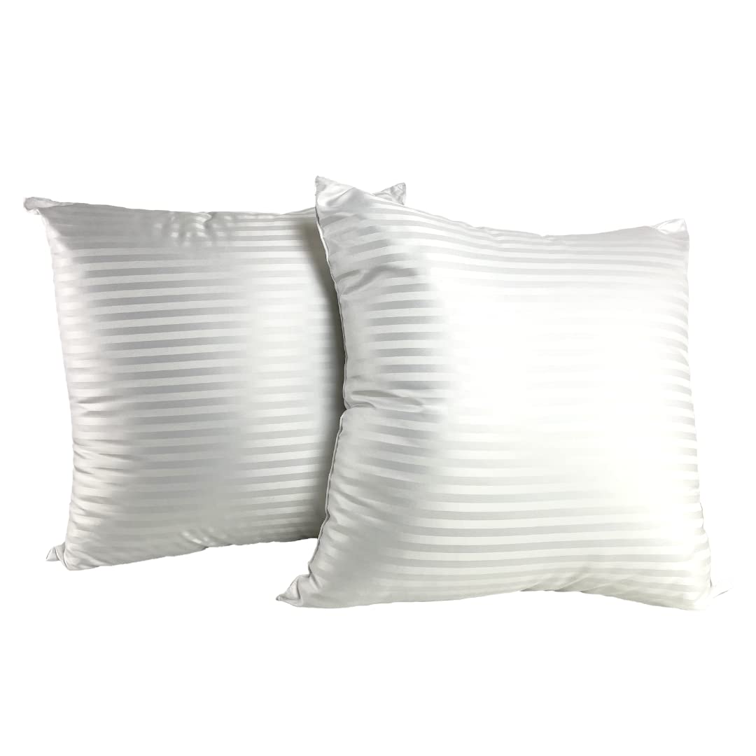 abeil-oreillers-moelleux-harmonie-lot-2-60x60-satin-blanc image 1