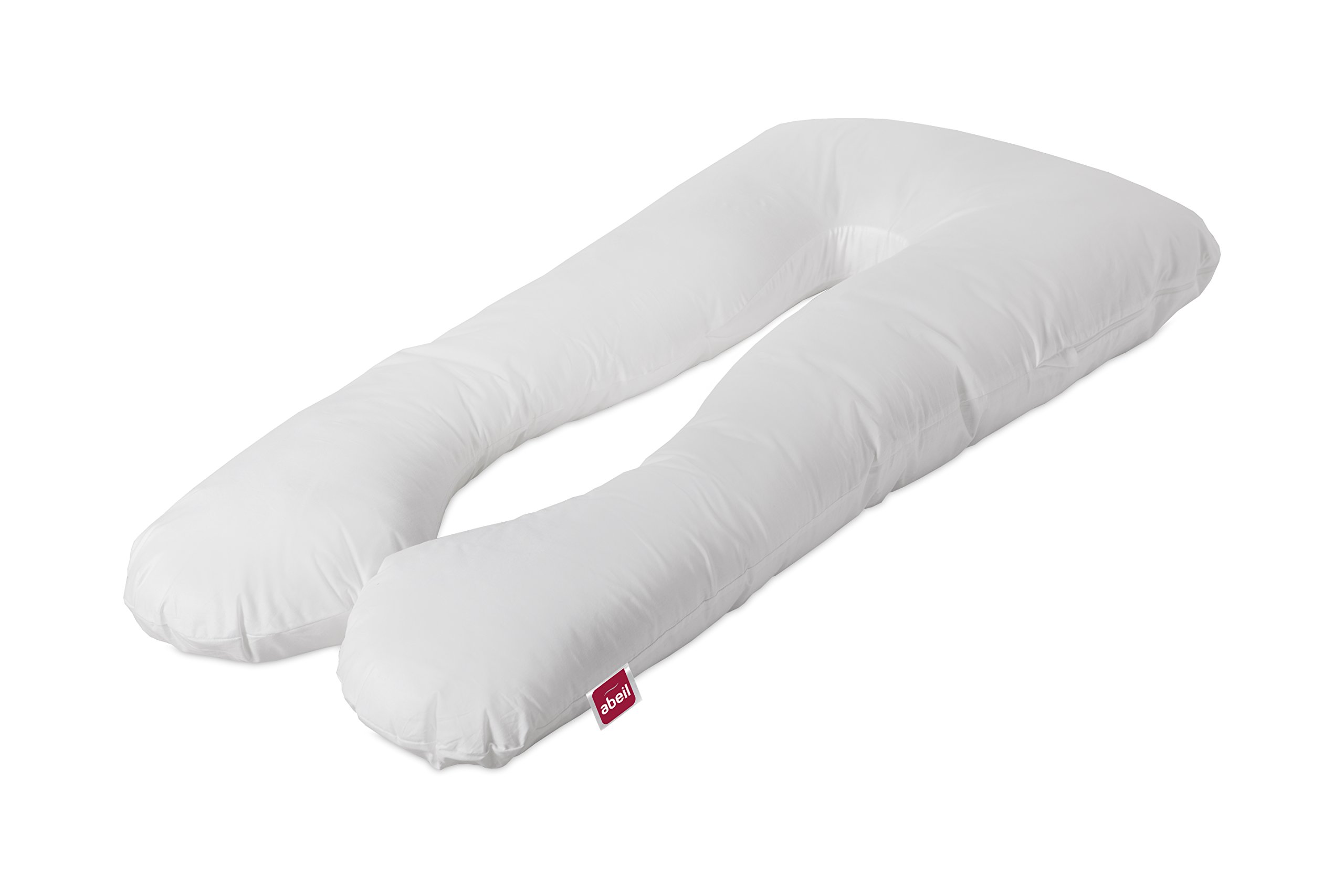 abeil-oreillers-ergonomique-multi-positions-grossesse-oreiller-140x75-blanc-coto image 1