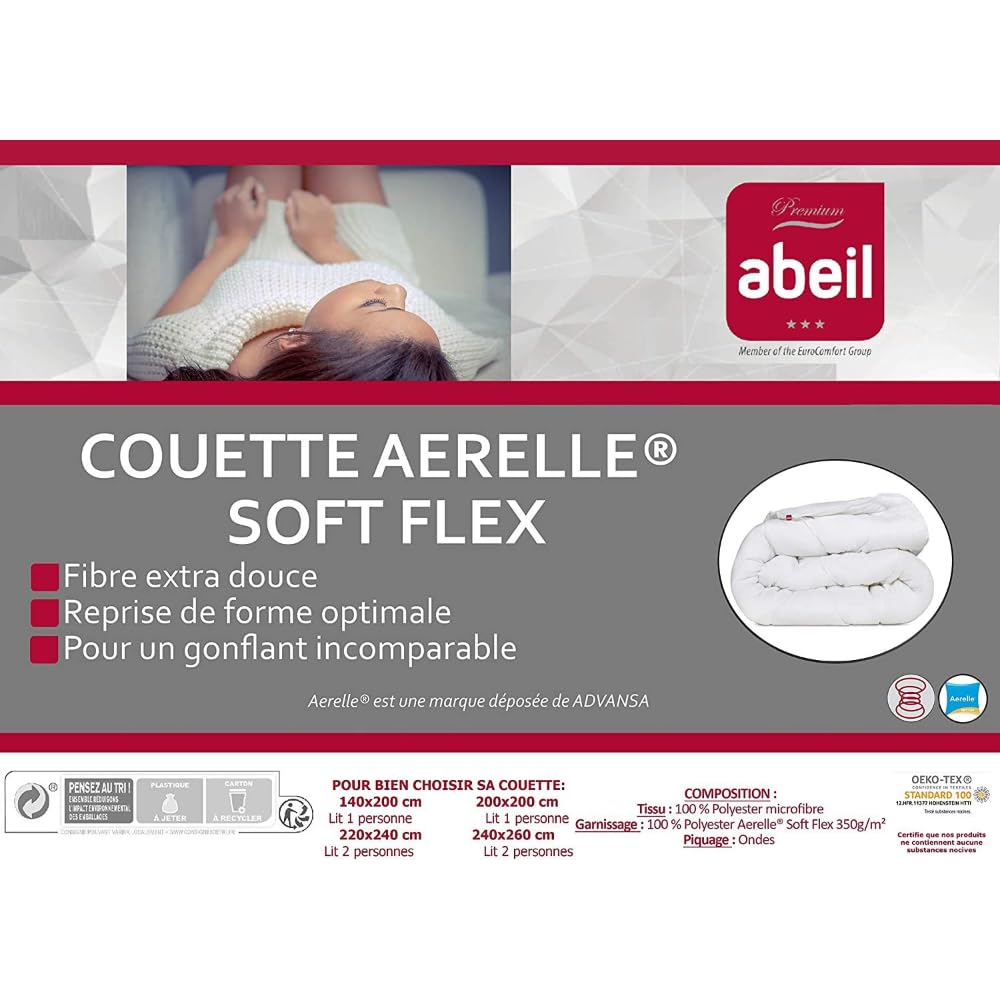 abeil-premium-couette-chaude-220x240-cm-aerelle-gonflante image 4
