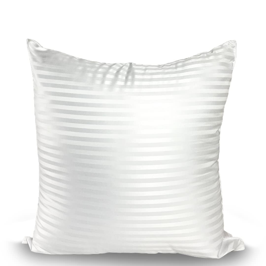 abeil-oreillers-moelleux-harmonie-lot-2-60x60-satin-blanc image 2