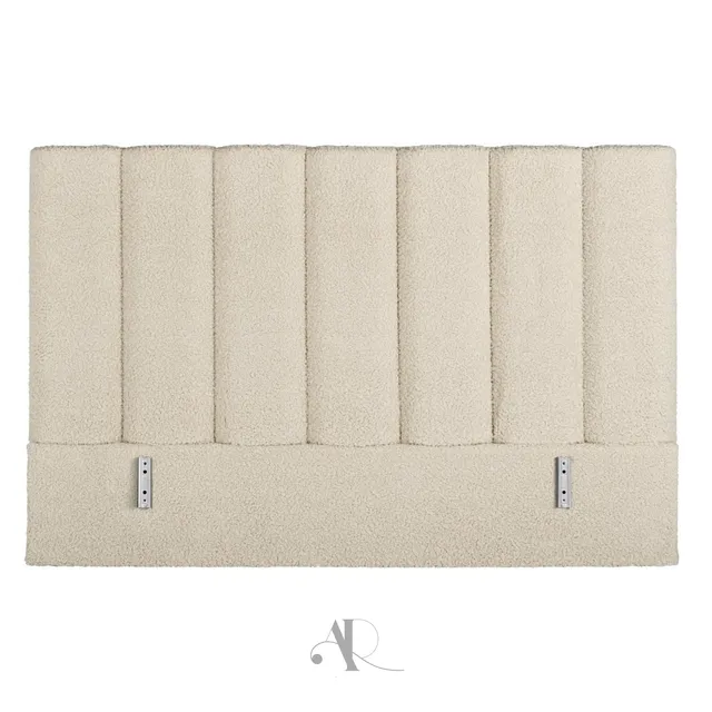 andr-renault-salvador-t-te-de-lit-tissu-bandes-verticales image 1