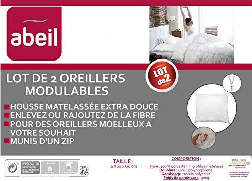 abeil-oreillers-moelleux-lot-2-modulables-60x60-fermet-r-glable image 5