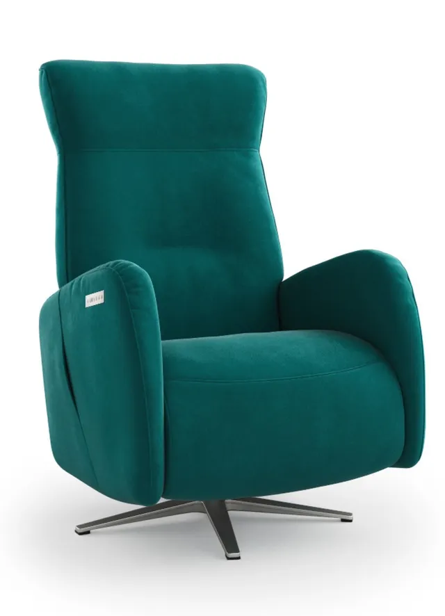 andr-renault-relax-fauteuil-releveur-velours-gris-3-moteurs image 1