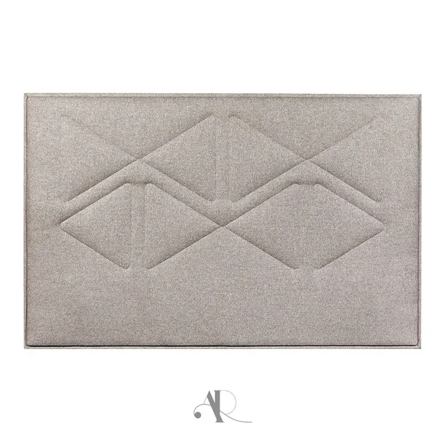andr-renault-nairobi-t-te-de-lit-tissu-motif-triangles image 1
