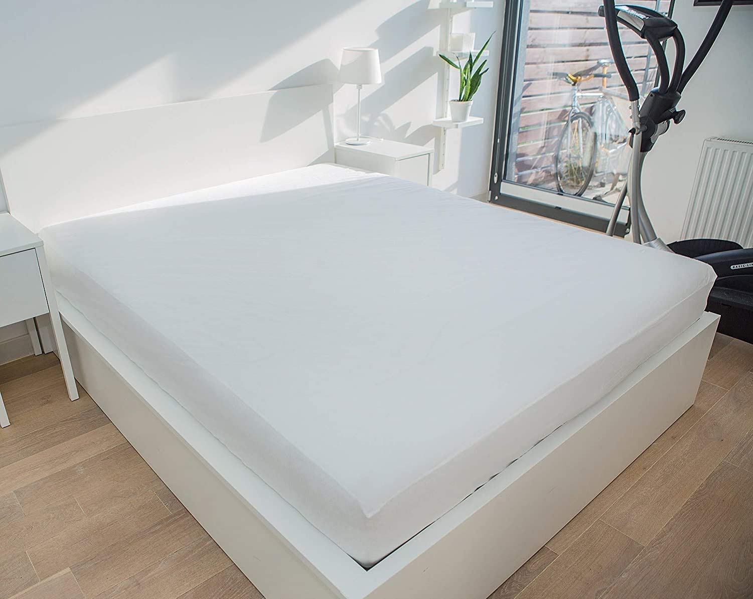 abeil-prot-ge-matelas-biome-140x190-al-se-imperm-able-coton image 1