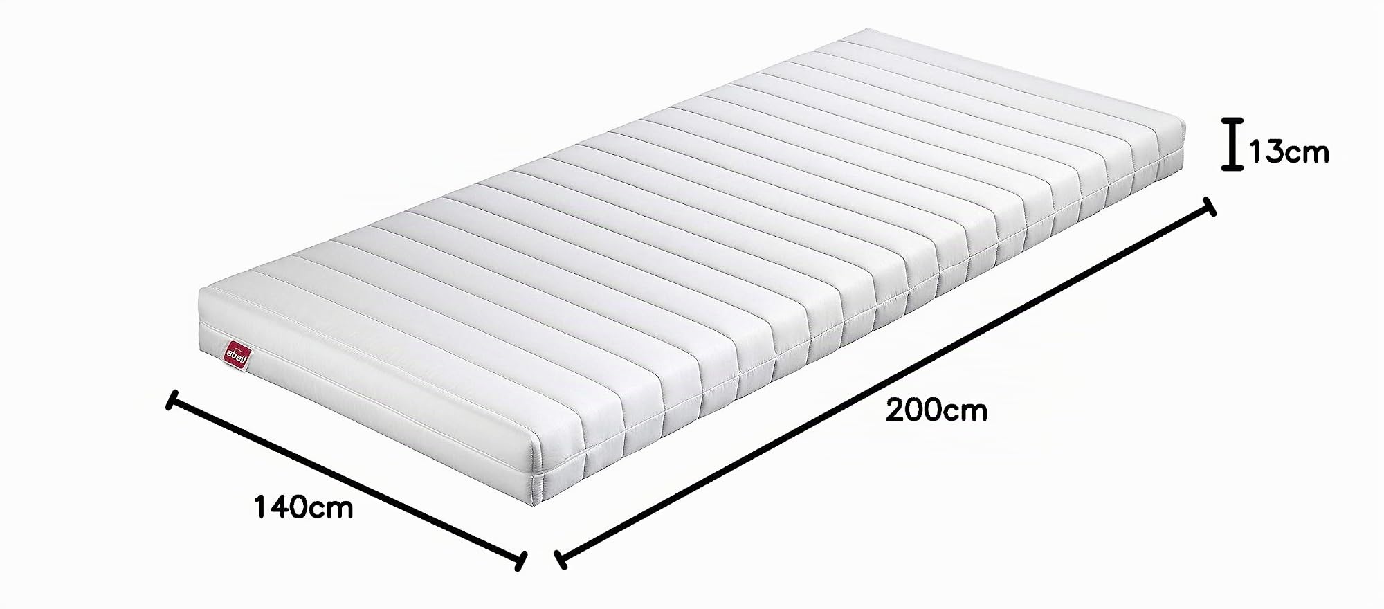 abeil-basique-matelas-mousse-140x200-fermet-moyenne-h2 image 2