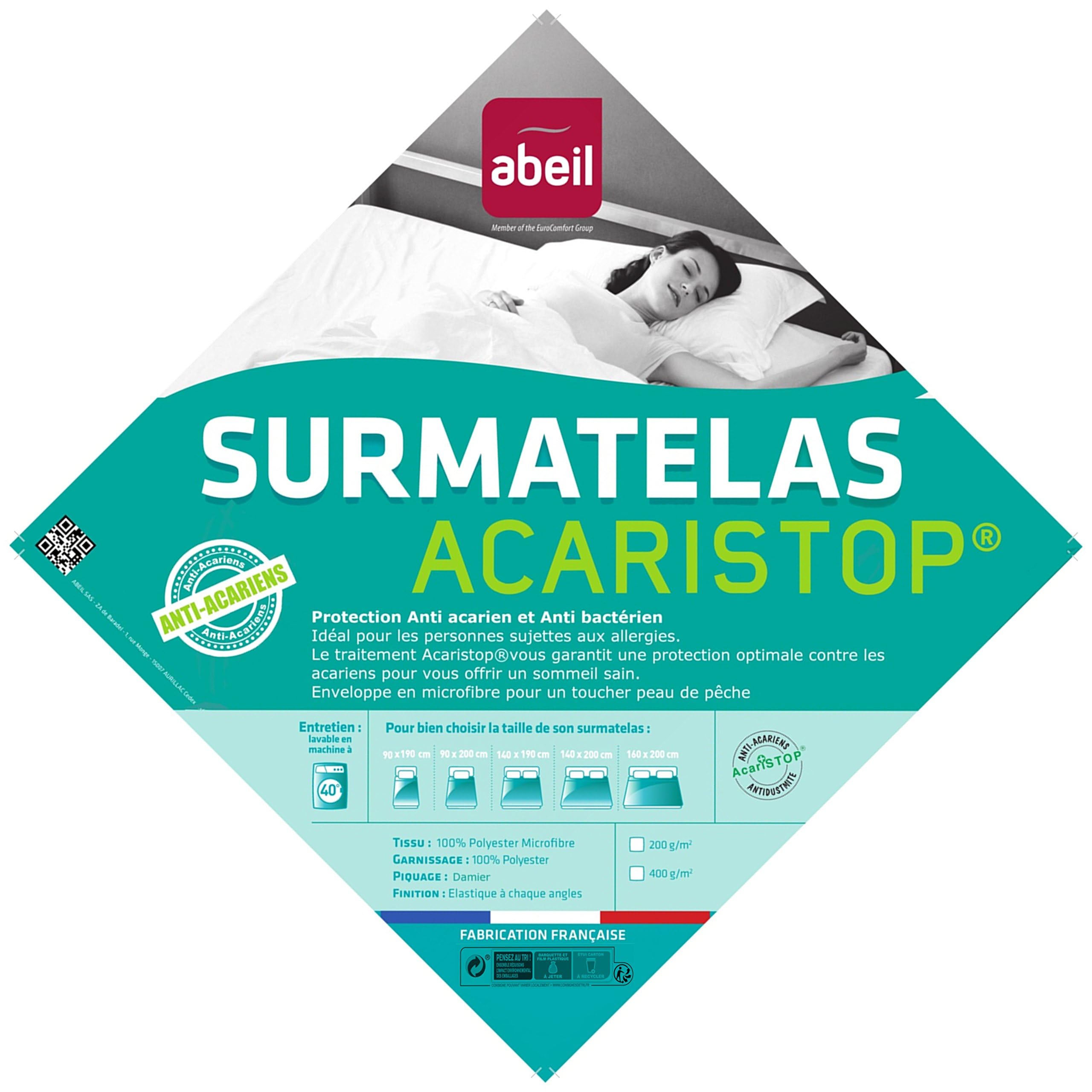 abeil-acaristop-sur-matelas-140x190-anti-acarien image 4