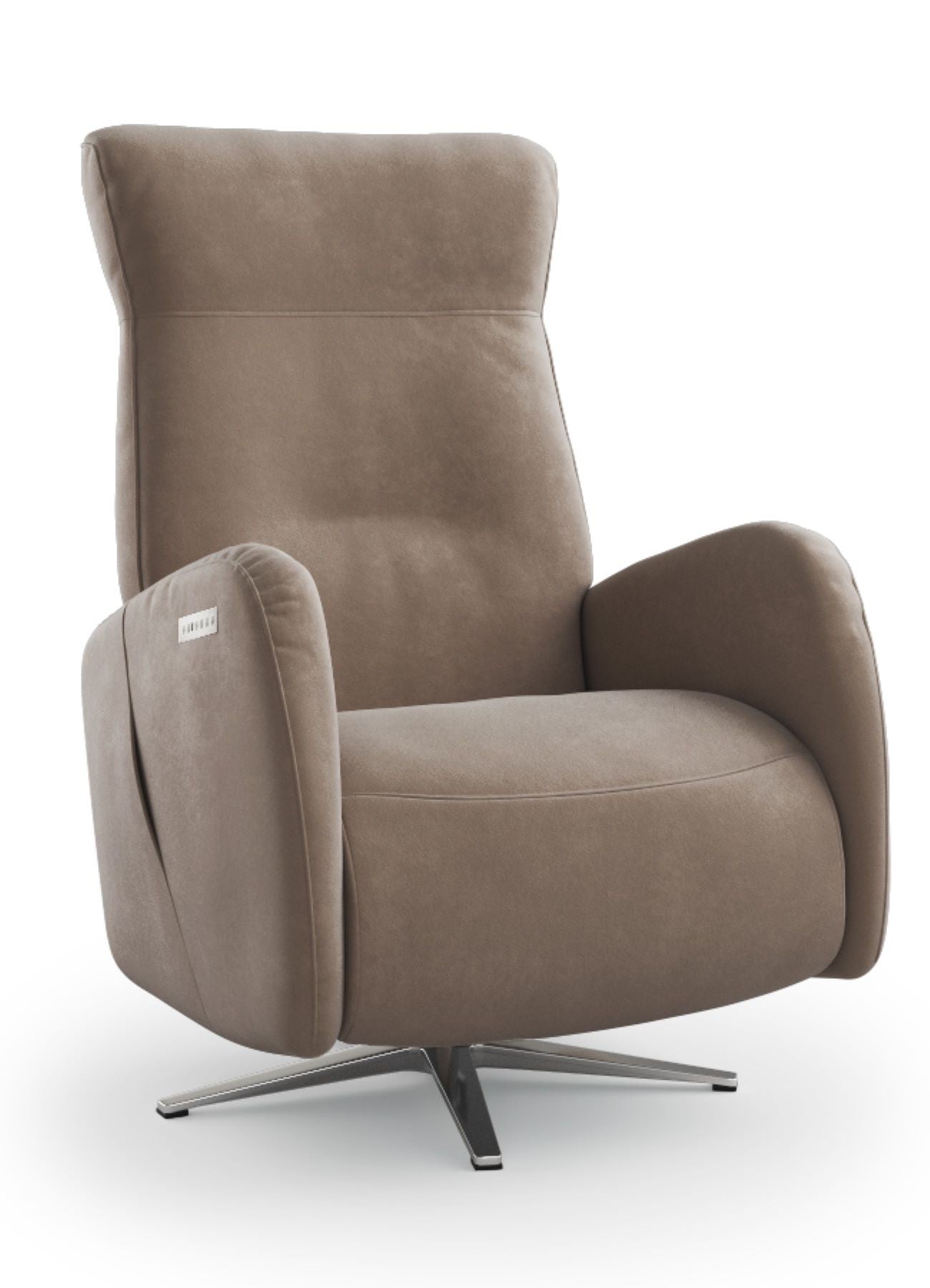 andr-renault-relax-fauteuil-releveur-velours-gris-3-moteurs image 4