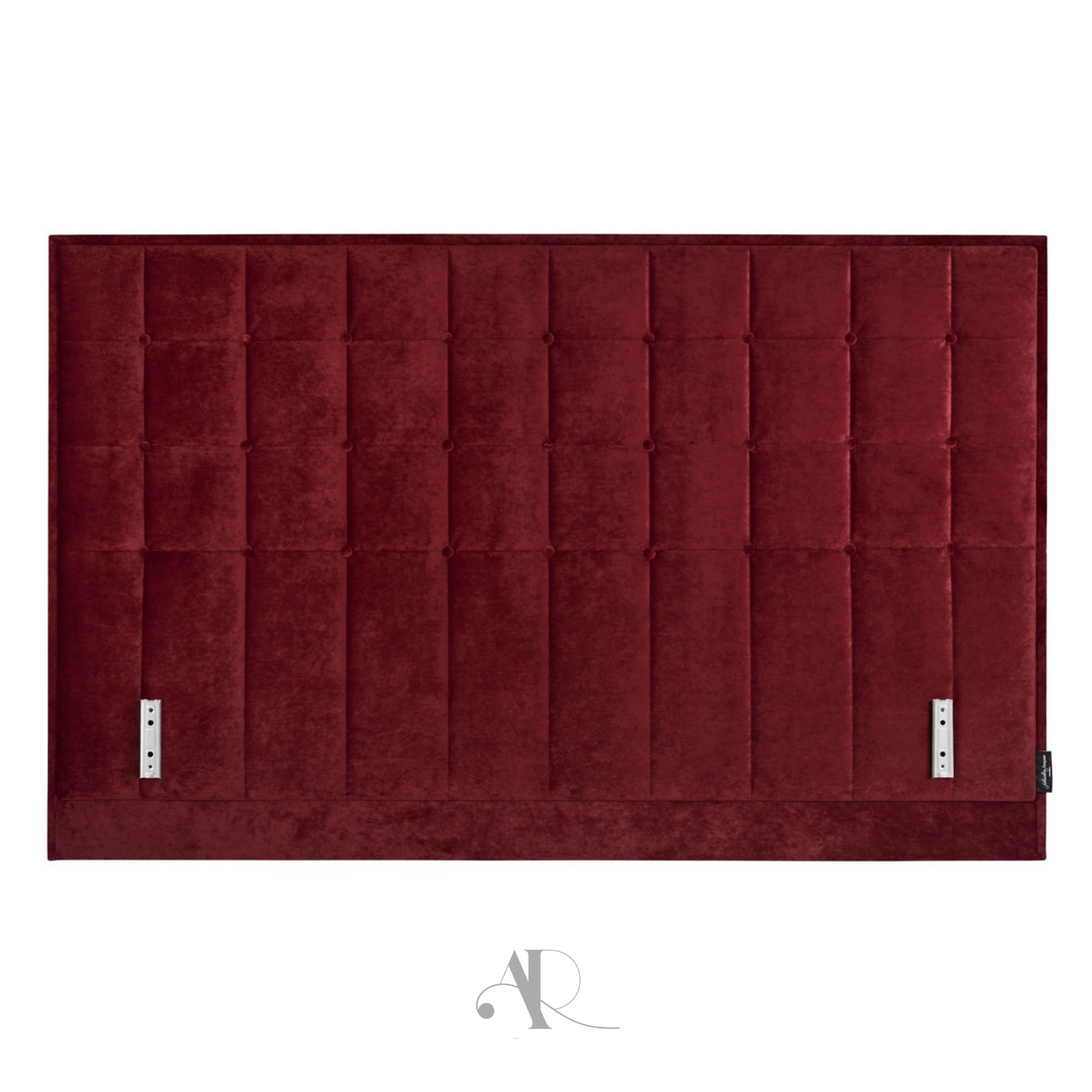 andr-renault-helsinki-t-te-de-lit-tissu-capitonn-boutons image 1