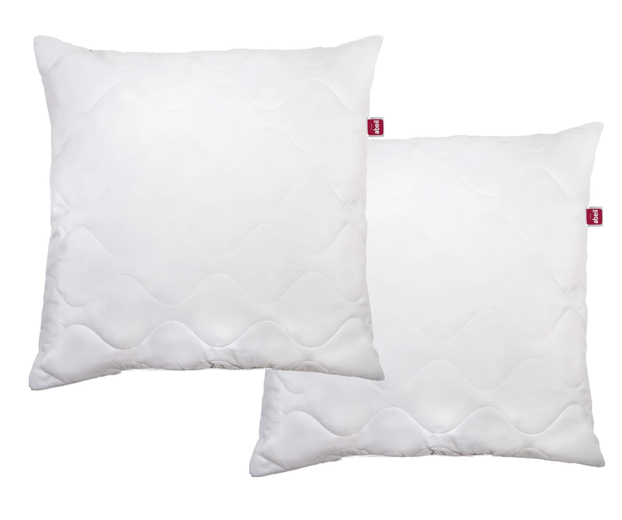 abeil-oreillers-moelleux-voluptueux-oreiller-60x60-lot-de-2-matelass image 5