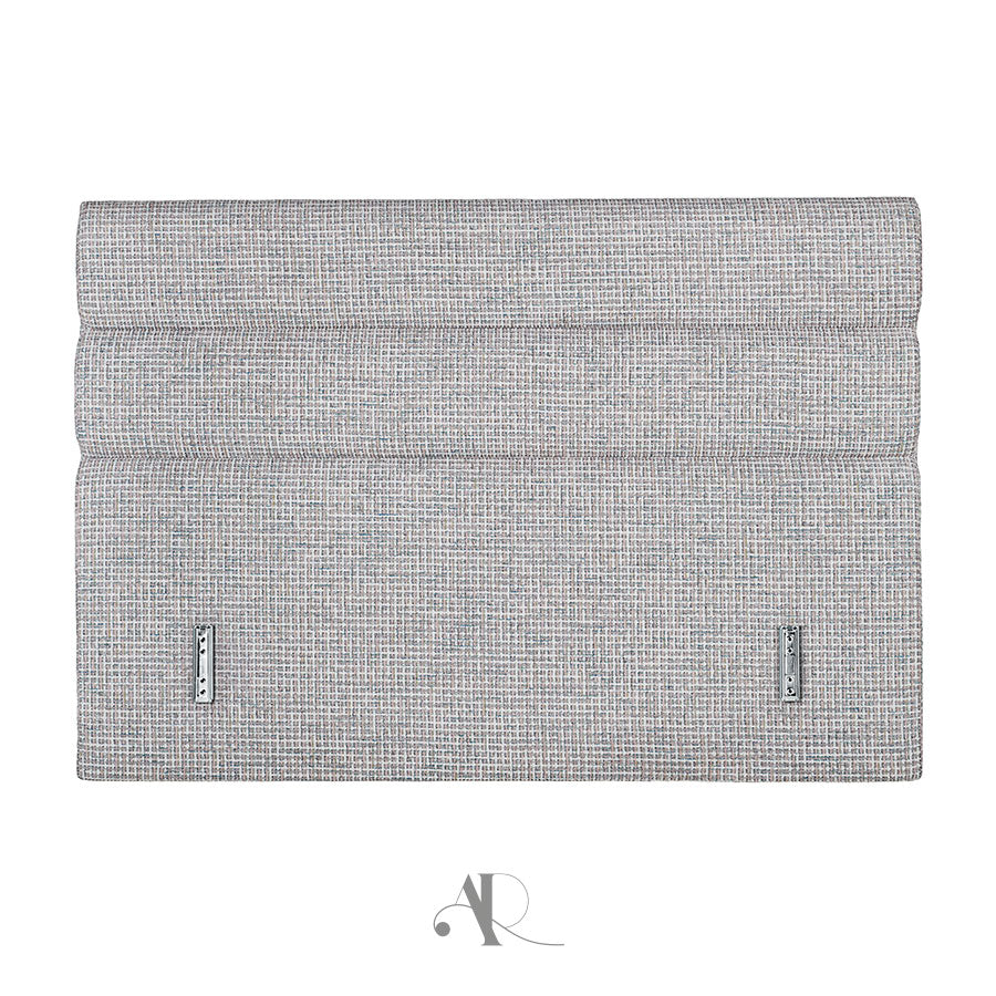 andr-renault-montr-al-t-te-de-lit-tissu-bandes-verticales image 1