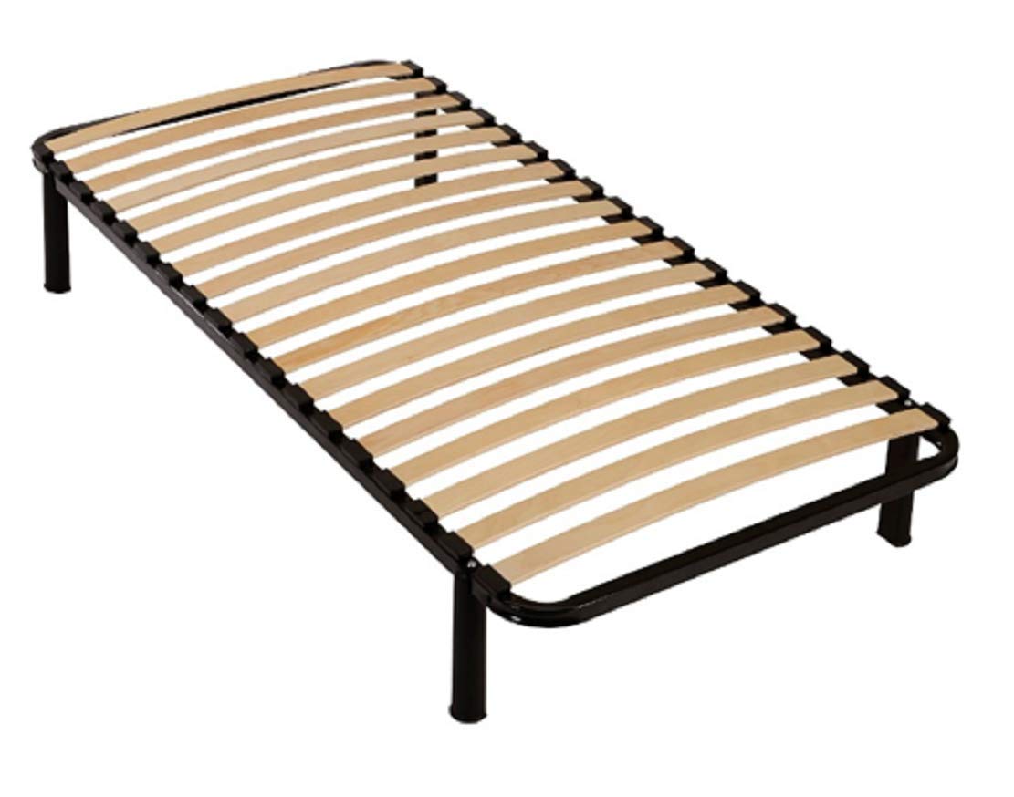 abeil-matelas-sommier-lattes-140x190-cm-noir-kit image 4