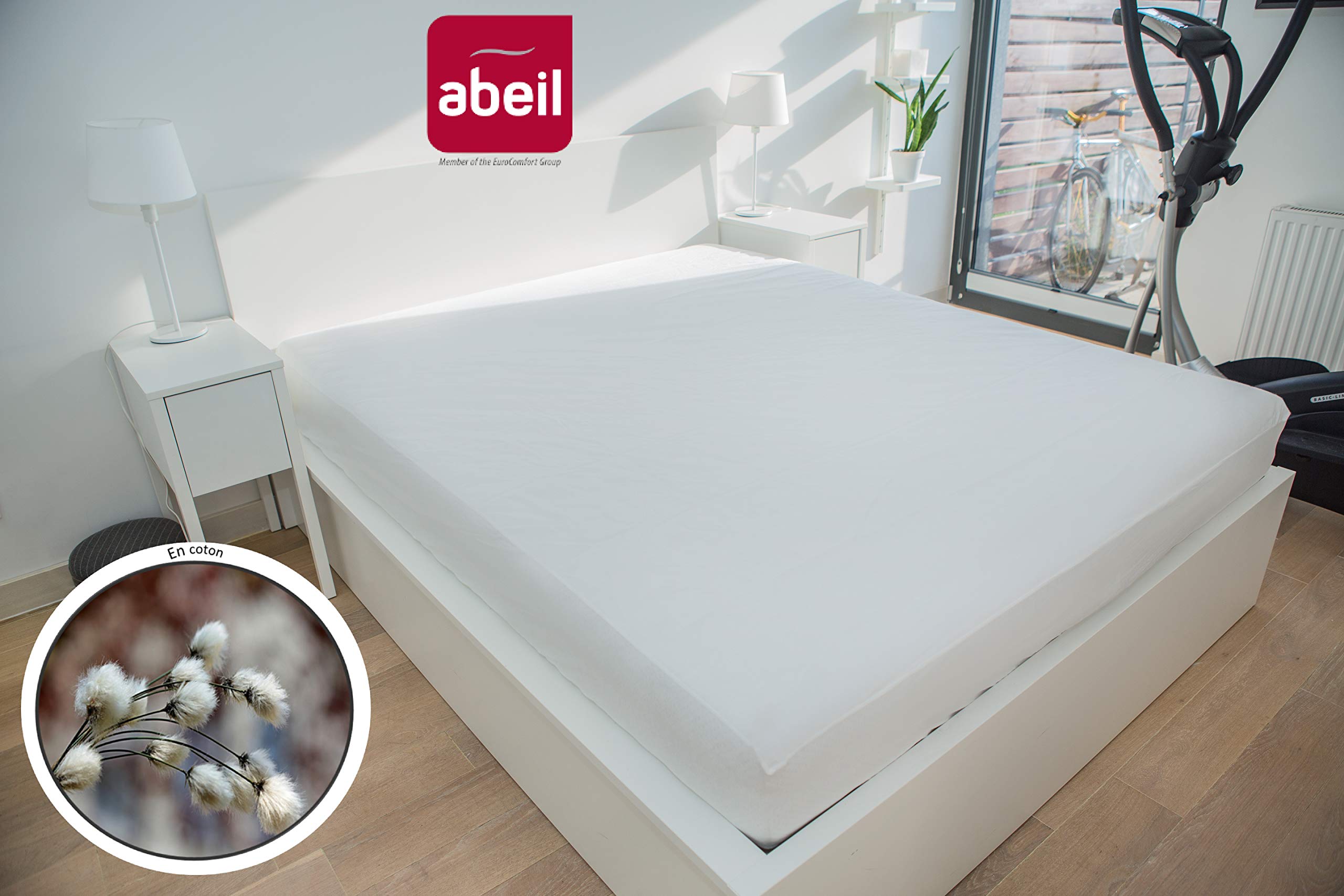 abeil-prot-ge-matelas-imperm-able-140x190-cm-coton-blanc image 4