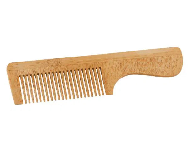 arbaurea-peigne-bambou-manche-peigne-bois-antistatique-cheveux image 1