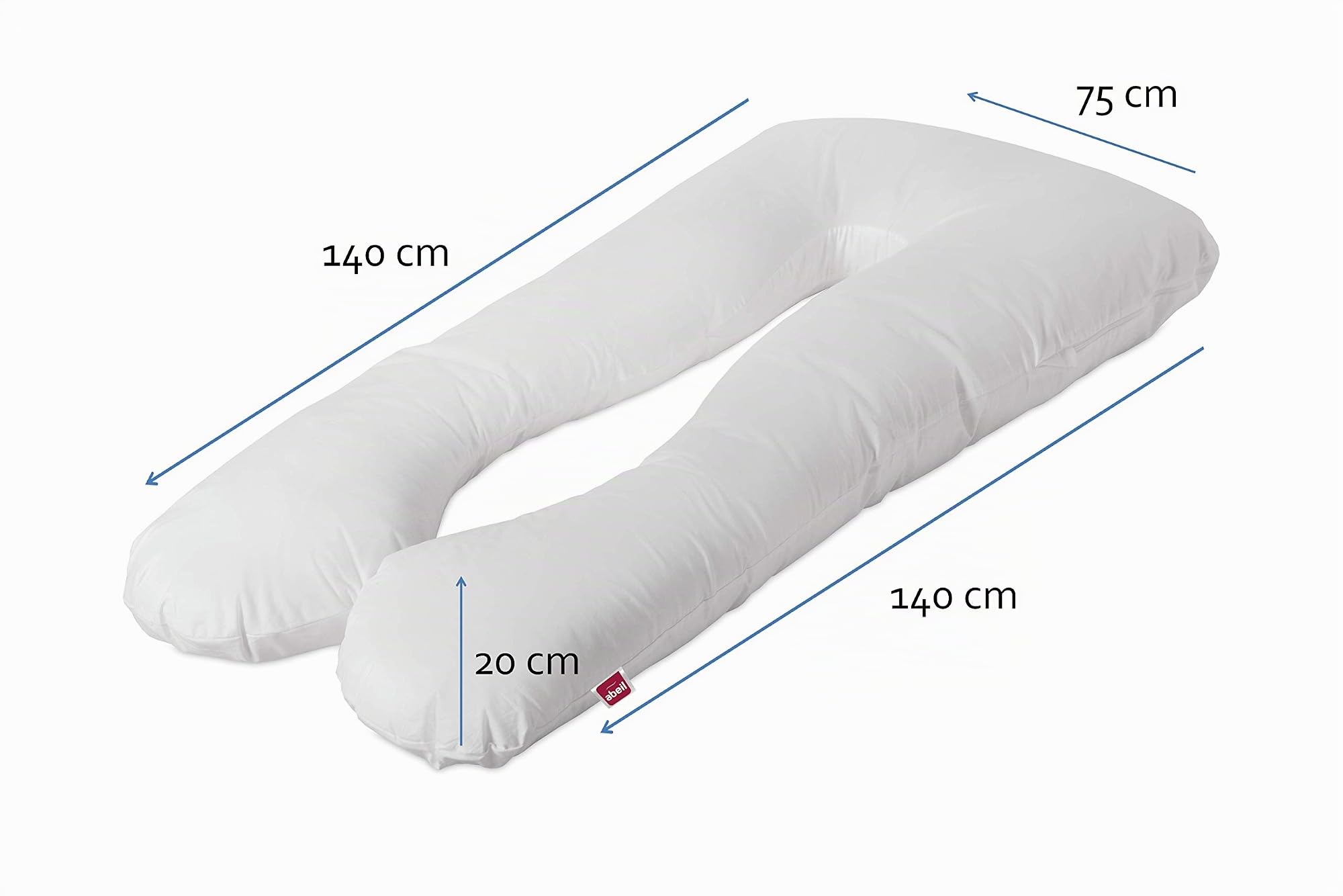 abeil-oreillers-ergonomique-multi-positions-grossesse-oreiller-140x75-blanc-coto image 3