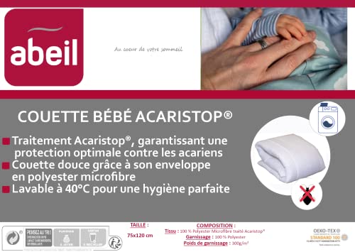 abeil-acaristop-couette-b-b-75x120-anti-acarien image 7