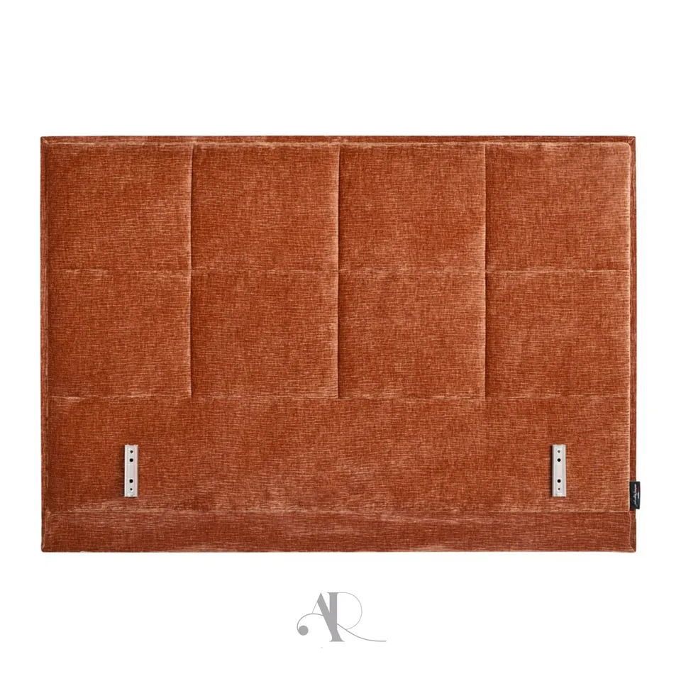 andr-renault-varna-t-te-de-lit-tissu-matelass-e-carreaux image 1