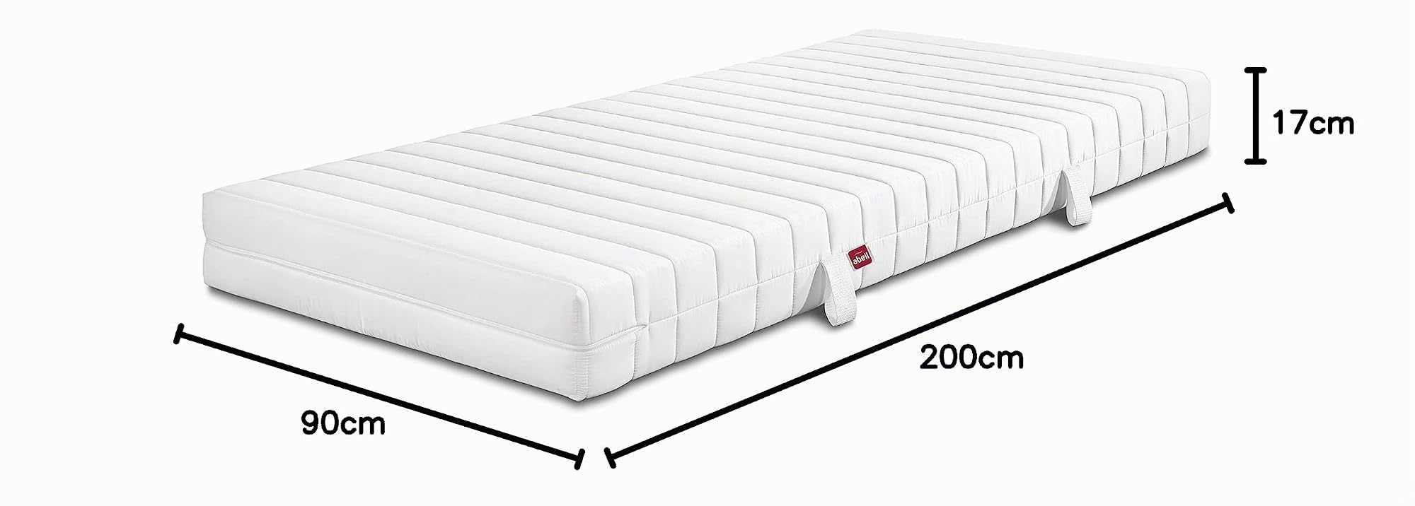 abeil-tonus-matelas-ressorts-7-zones-ferme-90x200-cm image 2
