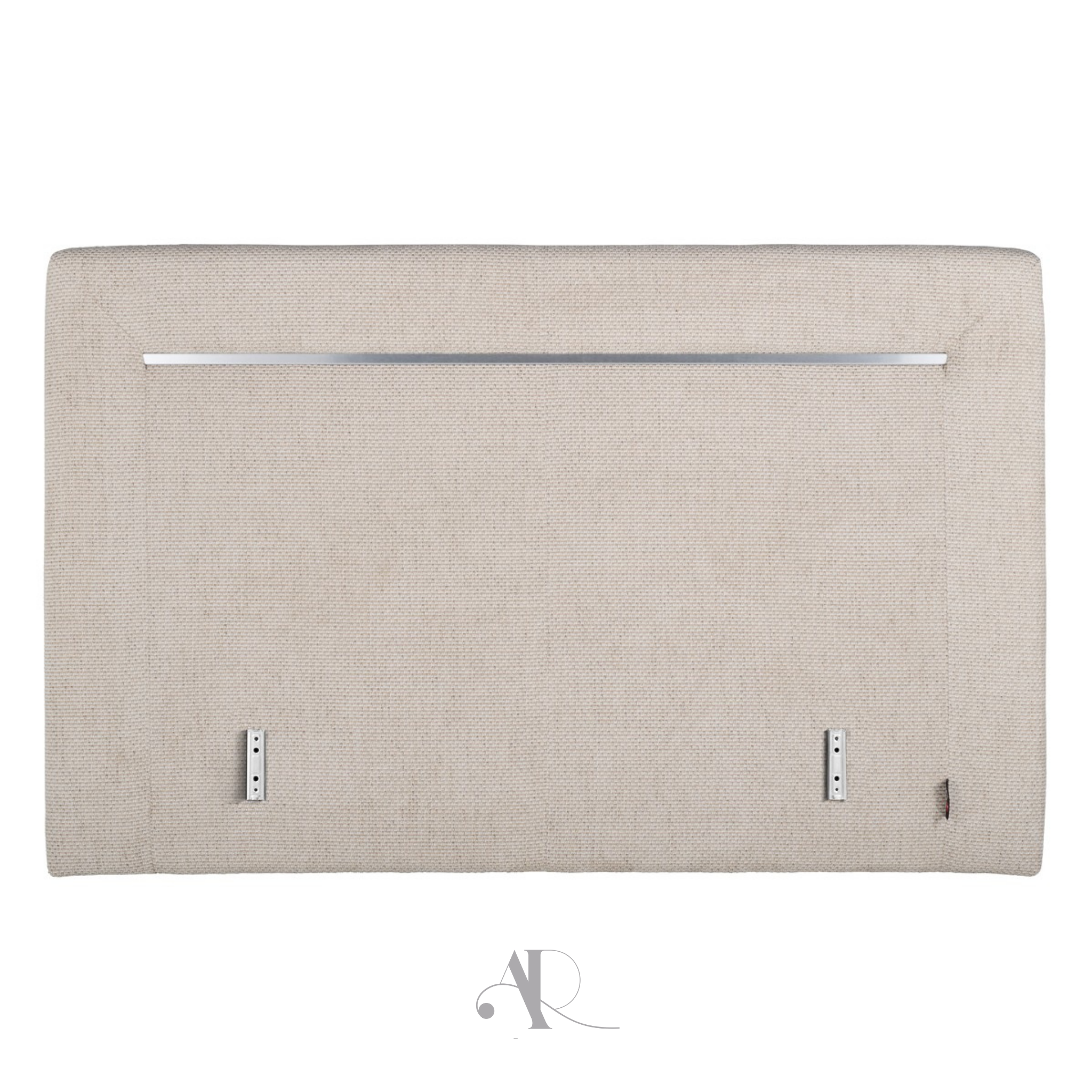 andr-renault-oslo-t-te-de-lit-tissu-insert-aluminium image 1