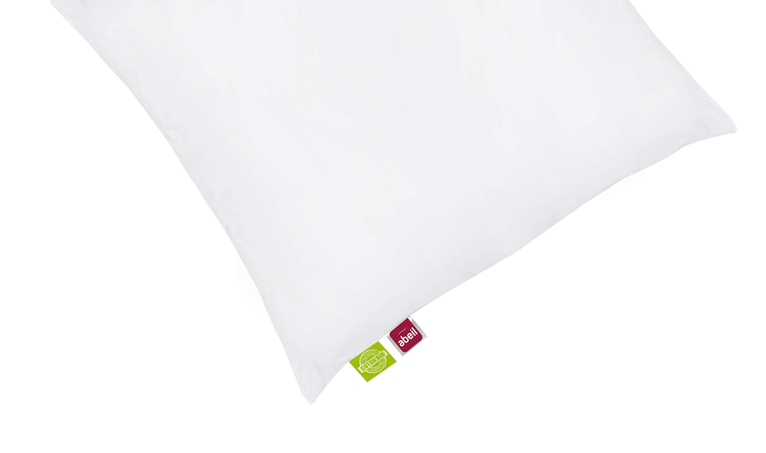 abeil-bio-attitude-lot-de-2-oreillers-45x70-coton-bio image 2