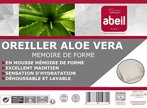 abeil-ergonomique-premium-alo-vera-m-moire-de-forme-40x60 image 6